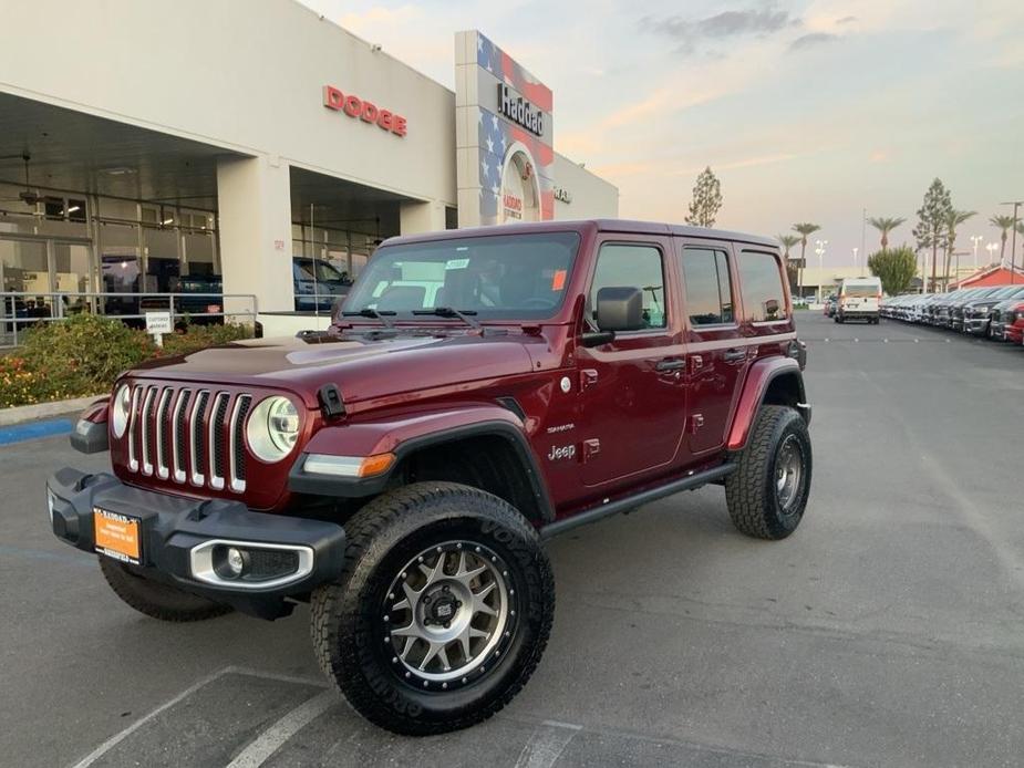 used 2021 Jeep Wrangler Unlimited car, priced at $37,999