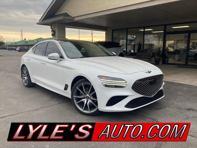 used 2022 Genesis G70 car, priced at $30,980