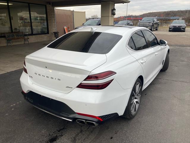 used 2022 Genesis G70 car, priced at $30,980