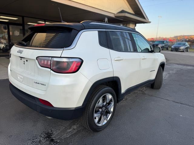 used 2021 Jeep Compass car, priced at $23,480