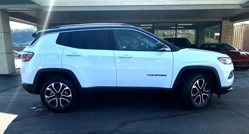 used 2022 Jeep Compass car, priced at $23,180