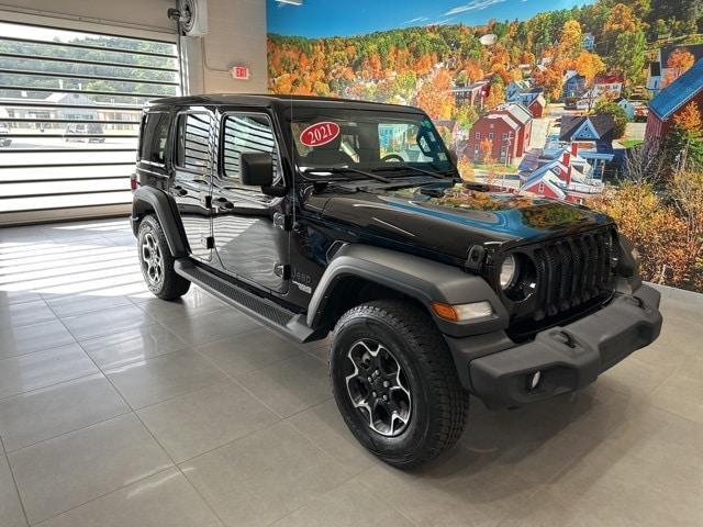 used 2021 Jeep Wrangler Unlimited car, priced at $29,995