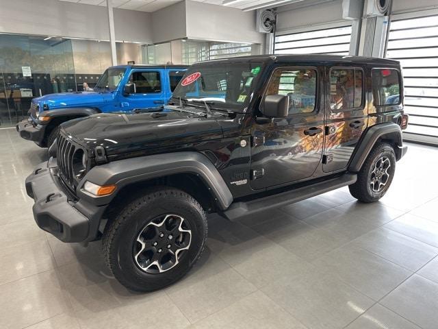 used 2021 Jeep Wrangler Unlimited car, priced at $29,995