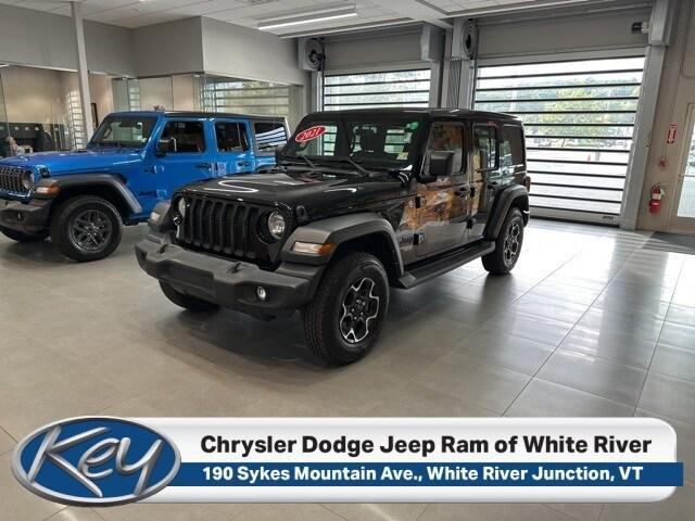 used 2021 Jeep Wrangler Unlimited car, priced at $31,999