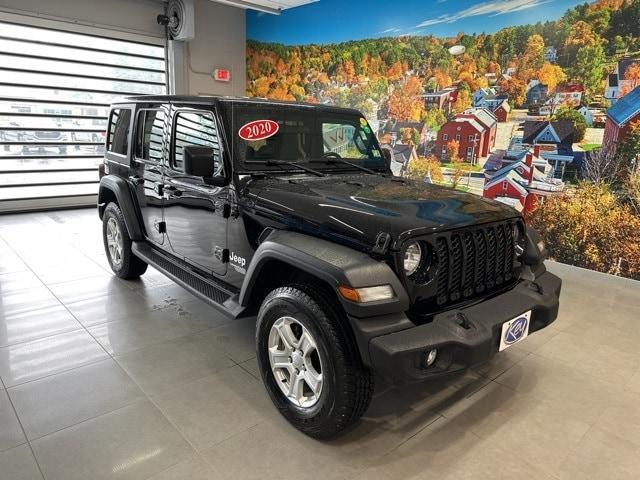 used 2020 Jeep Wrangler Unlimited car, priced at $28,495
