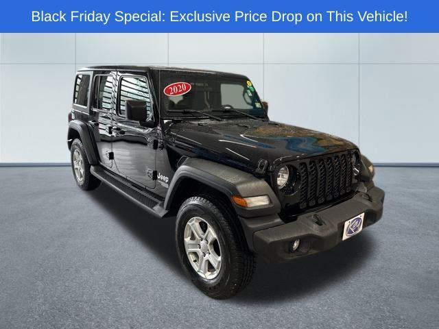 used 2020 Jeep Wrangler Unlimited car, priced at $24,995