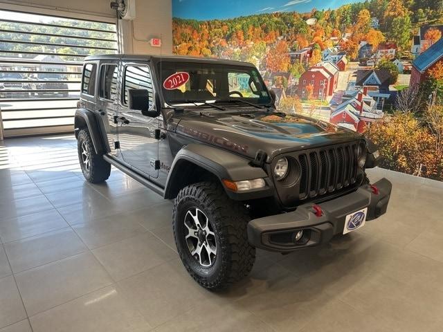 used 2021 Jeep Wrangler Unlimited car, priced at $34,995