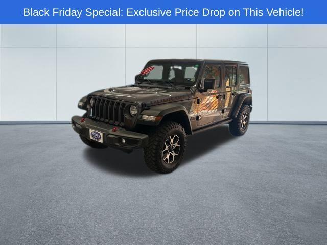 used 2021 Jeep Wrangler Unlimited car, priced at $30,995