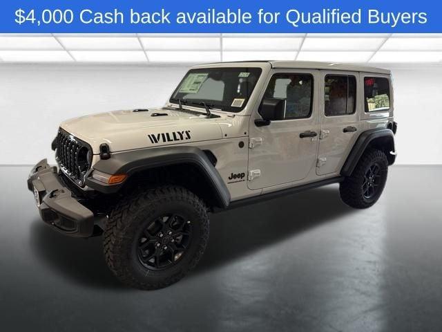 new 2025 Jeep Wrangler car, priced at $49,470