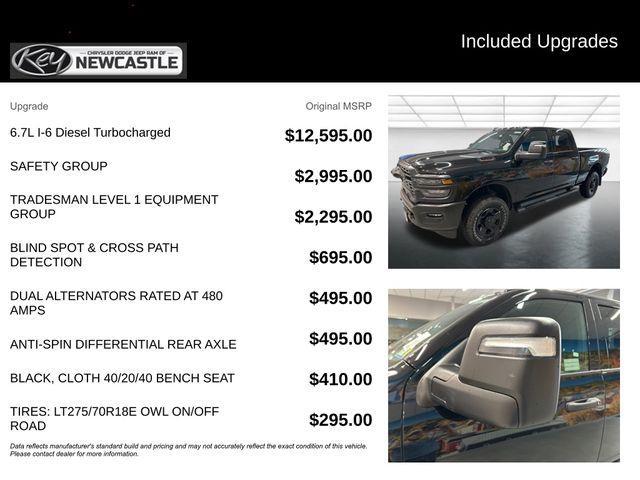 new 2025 Ram 2500 car, priced at $64,850
