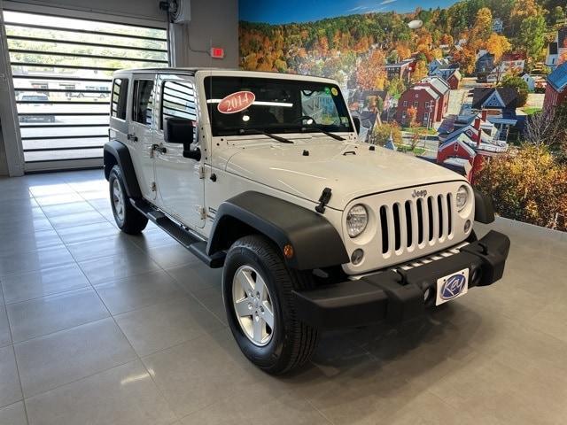 used 2014 Jeep Wrangler Unlimited car, priced at $16,895