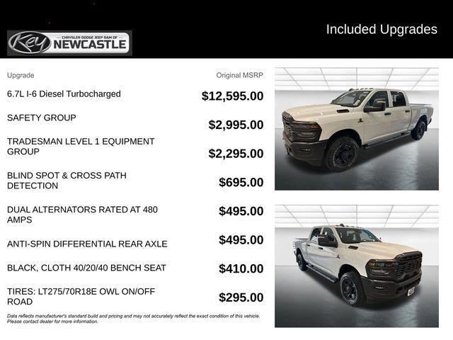 new 2025 Ram 2500 car, priced at $64,605