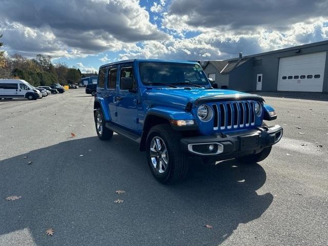 used 2022 Jeep Wrangler Unlimited car, priced at $36,678