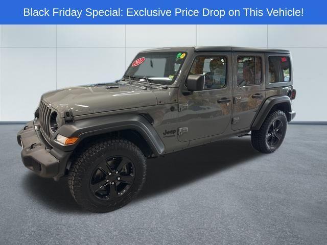 used 2021 Jeep Wrangler Unlimited car, priced at $28,995