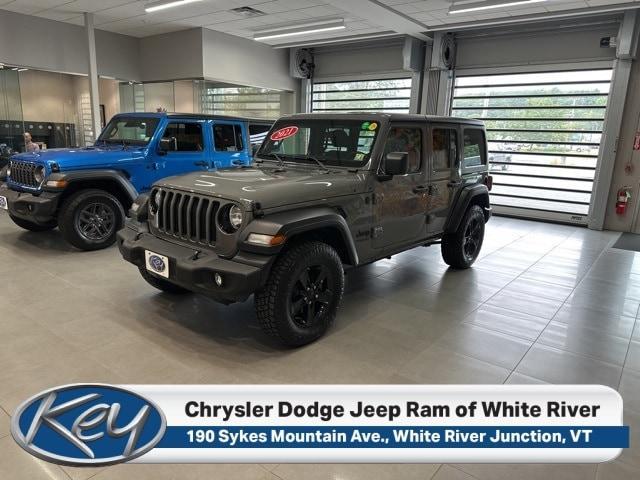 used 2021 Jeep Wrangler Unlimited car, priced at $32,395
