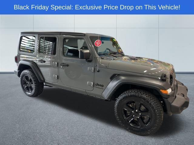 used 2021 Jeep Wrangler Unlimited car, priced at $28,995