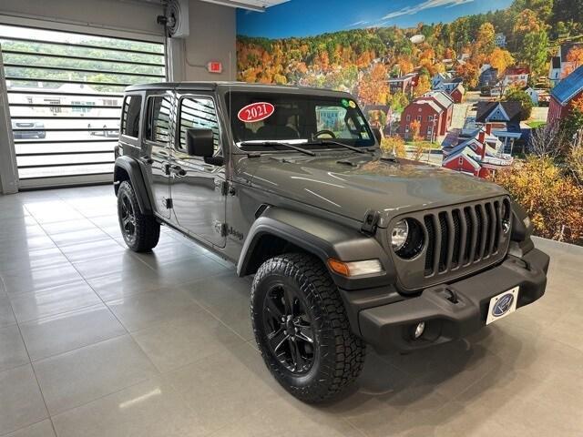 used 2021 Jeep Wrangler Unlimited car, priced at $30,995