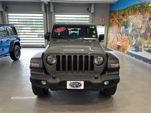 used 2021 Jeep Wrangler Unlimited car, priced at $31,995