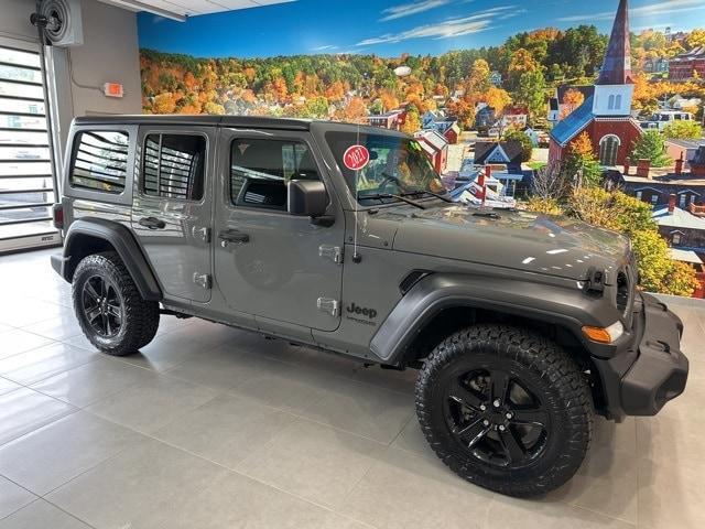 used 2021 Jeep Wrangler Unlimited car, priced at $31,995