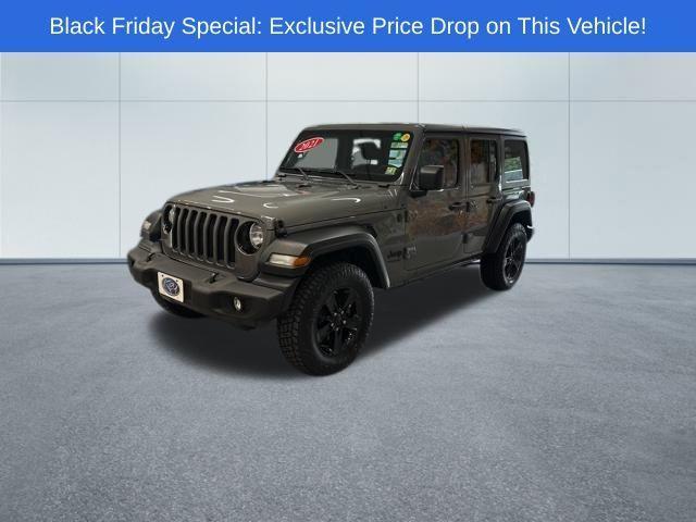 used 2021 Jeep Wrangler Unlimited car, priced at $28,995