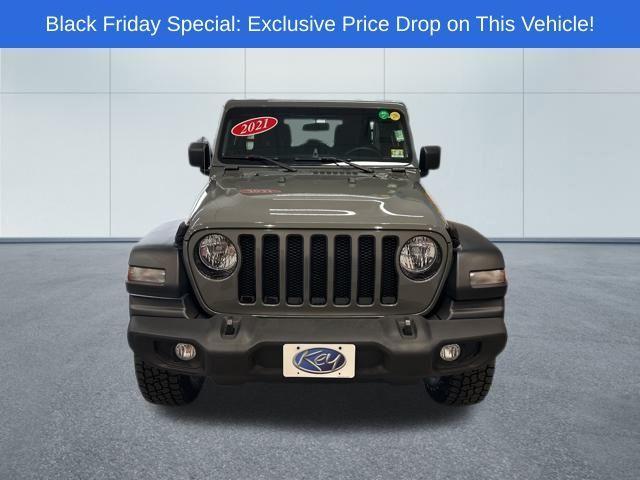 used 2021 Jeep Wrangler Unlimited car, priced at $28,995