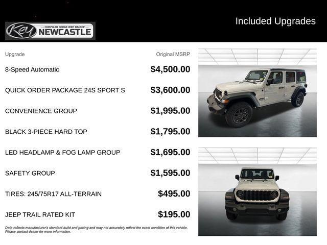 new 2025 Jeep Wrangler car, priced at $44,730