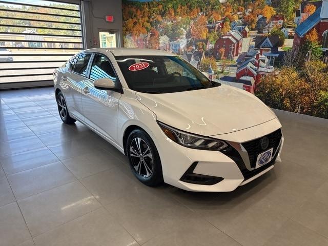 used 2021 Nissan Sentra car, priced at $15,395