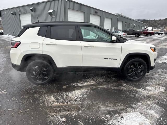 used 2021 Jeep Compass car, priced at $19,999