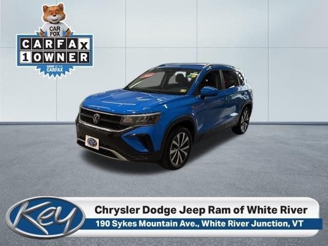 used 2023 Volkswagen Taos car, priced at $20,495