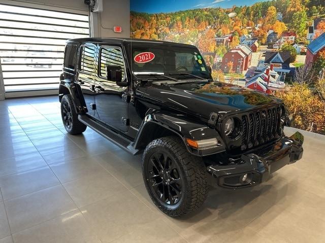 used 2021 Jeep Wrangler Unlimited car, priced at $35,495