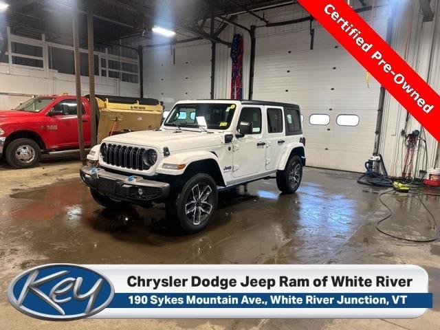 used 2024 Jeep Wrangler 4xe car, priced at $47,999