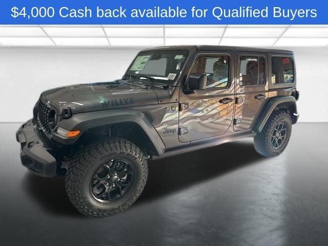 new 2025 Jeep Wrangler car, priced at $49,160