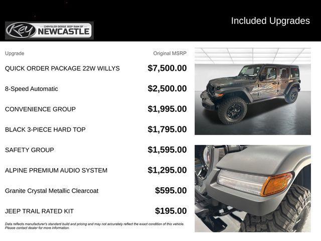 new 2025 Jeep Wrangler car, priced at $49,160