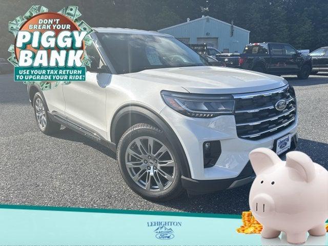 new 2025 Ford Explorer car, priced at $45,495