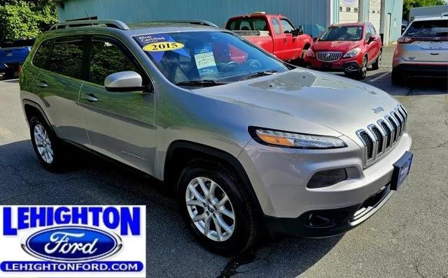 used 2015 Jeep Cherokee car, priced at $14,995