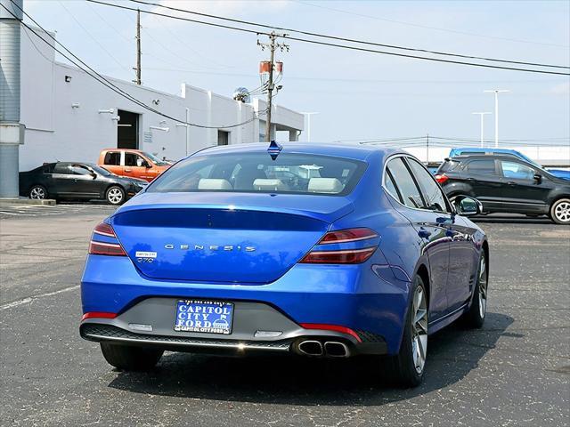 used 2022 Genesis G70 car, priced at $23,861