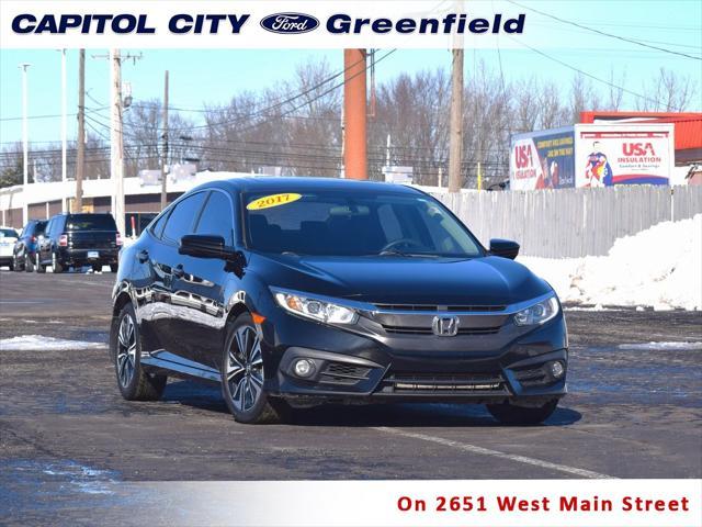 used 2017 Honda Civic car, priced at $15,436