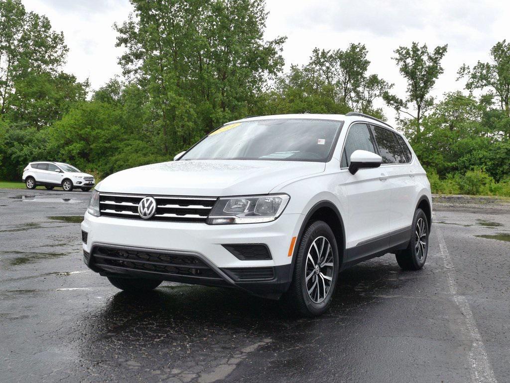 used 2021 Volkswagen Tiguan car, priced at $16,848