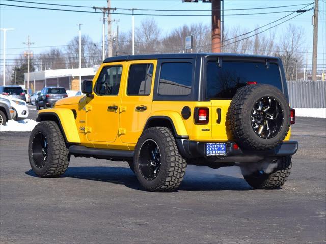 used 2020 Jeep Wrangler Unlimited car, priced at $34,567