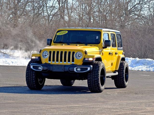 used 2020 Jeep Wrangler Unlimited car, priced at $34,567