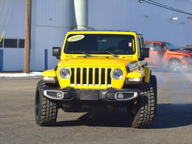 used 2020 Jeep Wrangler Unlimited car, priced at $34,567