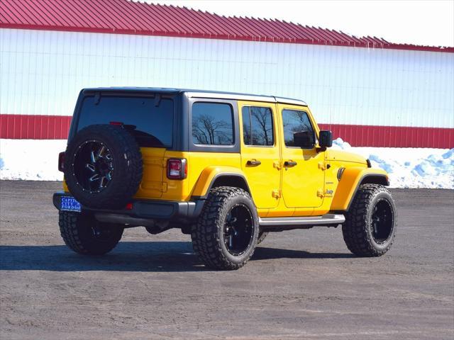 used 2020 Jeep Wrangler Unlimited car, priced at $34,567