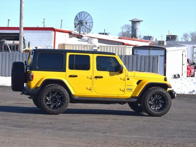 used 2020 Jeep Wrangler Unlimited car, priced at $34,567