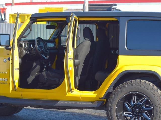 used 2020 Jeep Wrangler Unlimited car, priced at $34,567