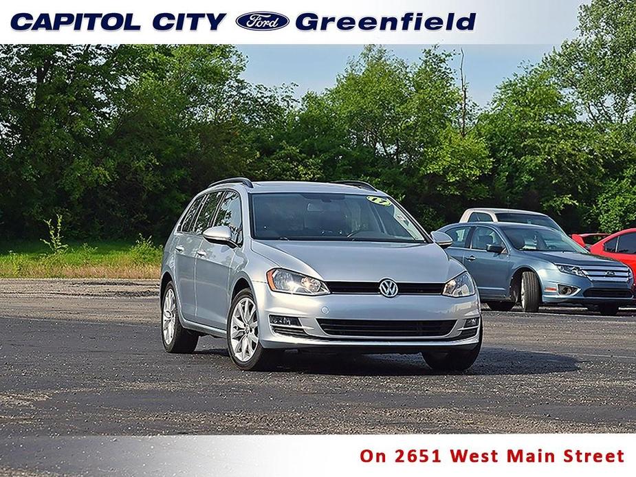 used 2017 Volkswagen Golf SportWagen car, priced at $15,997