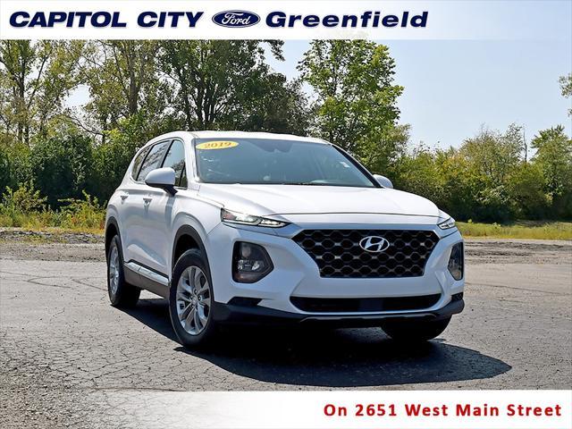 used 2019 Hyundai Santa Fe car, priced at $19,667