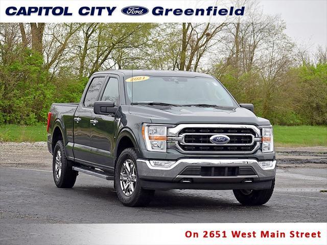 used 2021 Ford F-150 car, priced at $34,014