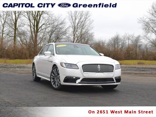 used 2018 Lincoln Continental car, priced at $24,987