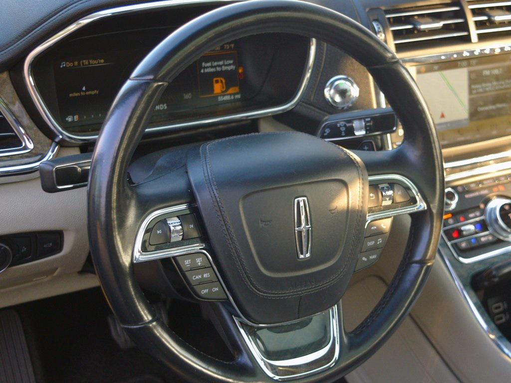 used 2017 Lincoln Continental car, priced at $20,998