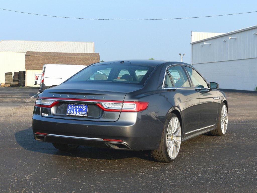 used 2017 Lincoln Continental car, priced at $20,998